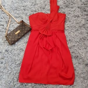 NWT! BCBGMAXAZRIA Red Party Dress
